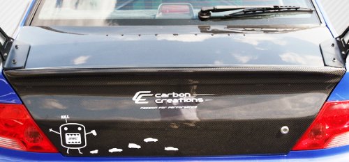 2002-2003 Mitsubishi Lancer 2003-2006 Mitsubishi Lancer Evolution 8 9 Carbon Creations OEM Trunk - 1 Piece Body Carbon Creations 103195