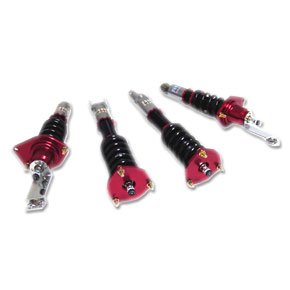 Megan Racing MR-CDK-ME95: Coilover Damper Kit, Spring Rate: 8kg Front and 6kg Rear Coil Springs Megan Racing MR-CDK-ME95