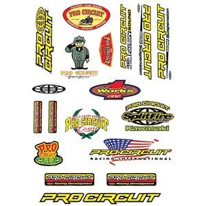 Pro Circuit Deluxe Decal Sheet Decals Pro Circuit PCDC97DLX