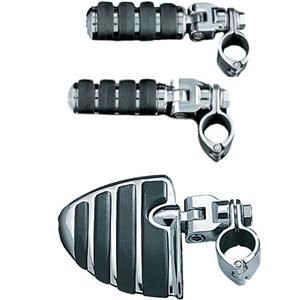 Kuryakyn Clevis Mount and 1-1/4 Magnum Quick Clamp with ISO Pegs - Large/-- Foot Pegs Kuryakyn 8033