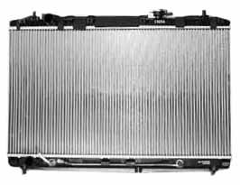 TYC 2898 Kia Sedona 1-Row Plastic Aluminum Replacement Radiator Radiators TYC 2898