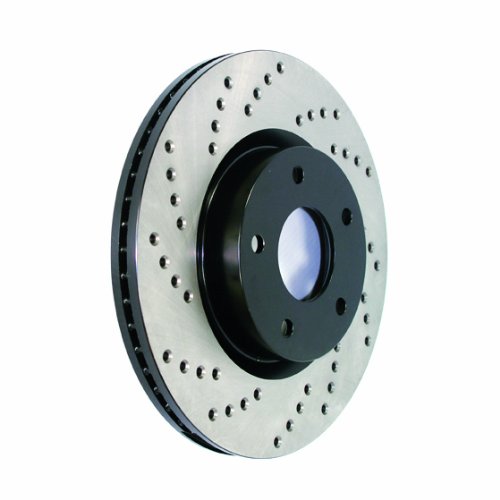 Stop Tech 128.40061L Sportstop Drilled Brake Rotor Rotors Centric 12840061L