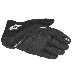 Alpinestars Ventilator Air Gloves , Distinct Name: Black, Size: Lg, Gender: Mens/Unisex, Primary Color: Black, Apparel Material: Textile 35700810L Gloves Alpinestars 357008-10-L