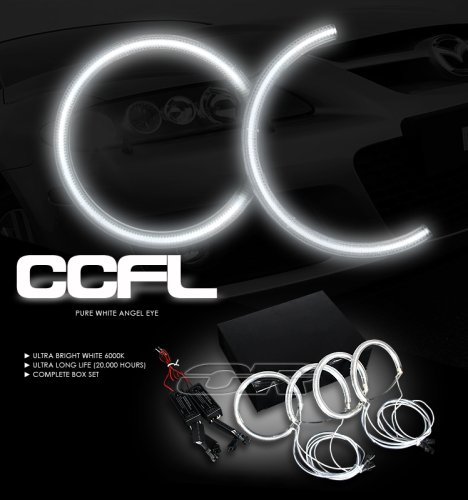 04 05 06-07 MAZDA 3 S/I/SP CCFL HEADLIGHT ANGEL EYES HALO RING Headlight Bulbs BBP Enterprise ARI-CAGMA01W