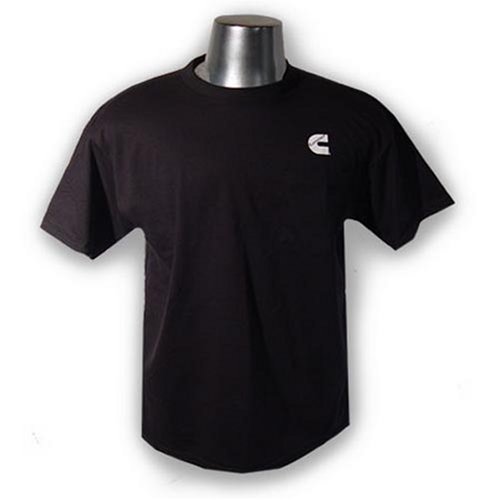 Cummins Black Pocket T-shirt with white logo (Medium) Racing Apparel Cummins CI1070 PTMed