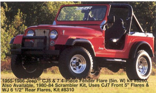 Fender Flares Xenon 8260