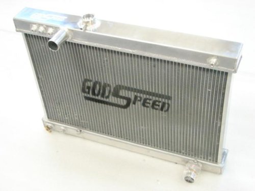 Radiators GodSpeed Project GODSPEED 86-92 SUPRA JZA70 7MGTE MT ALUMINUM RADIATOR