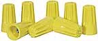 IMPERIAL 71193 ROUND TWIST LOCK WIRE CONNECTOR 18-10 GA -YELLOW PKG/100 Connectors Imperial 71193