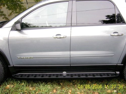 Set Custom Running Boards 2008 GMC Acadia Running Boards Accra 8120