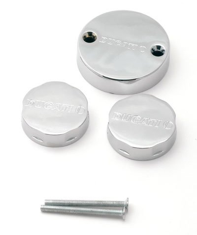 Gas Caps D2Moto RC045-Chrome