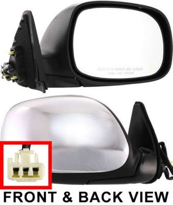 Kool-Vue TY59CR Exterior Mirror Exterior Mirrors Kool Vue TY59CR