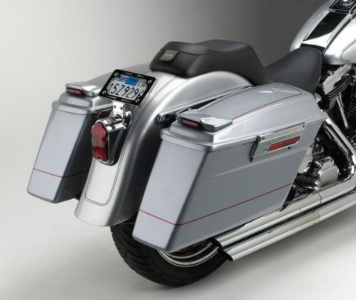 Cycle Visions Bagger-Tail for Softail - Chrome Bag Mounts CV-7206 Saddle Bags CycleVisions CV-7206