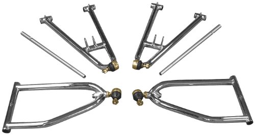 Lonestar Racing 17-201802 Chrome +2 Wide +1 Forward Placement Sport Style A-Arm for Yamaha Banshee Parts Lonestar Racing 17-201802