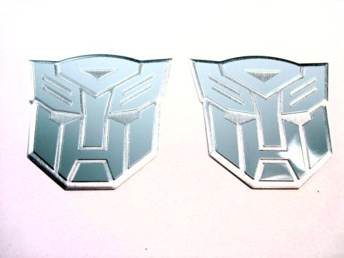 Decals Transformers Autobots Emblems Gray Qty 2