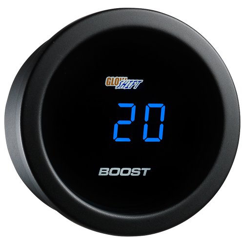 GlowShift Blue Digital LED Boost / Vacuum Gauge Boost GlowShift GS-BD01