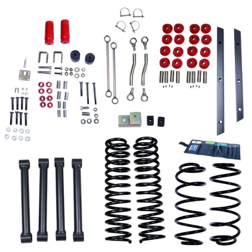 Rugged Ridge 18401.40 ORV 4 Suspension Lift Kit for 97-02 Wrangler TJ Body Lift Kits Rugged Ridge 1840140