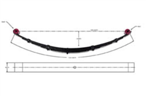 Leaf Springs Pro Comp Suspension 23211