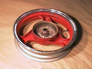2008 - 2008 RedCat Sporty 150: Rear Wheel Street Motorcycle GDL Cycles 333-22164--39286