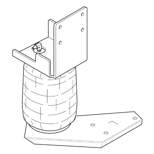 Firestone W217602347 Ride-Rite Kit for Workhorse W20/W22/W24 Air Suspension Kits Firestone W217602347