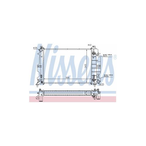 Radiators Nissens 64034A