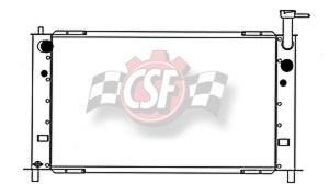 CSF 01-03 Toyota Prius Radiator 1 ROW/AA 3146 Radiators CSF Radiators 3146