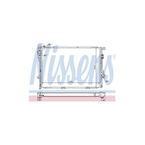 Radiators Nissens 60752A