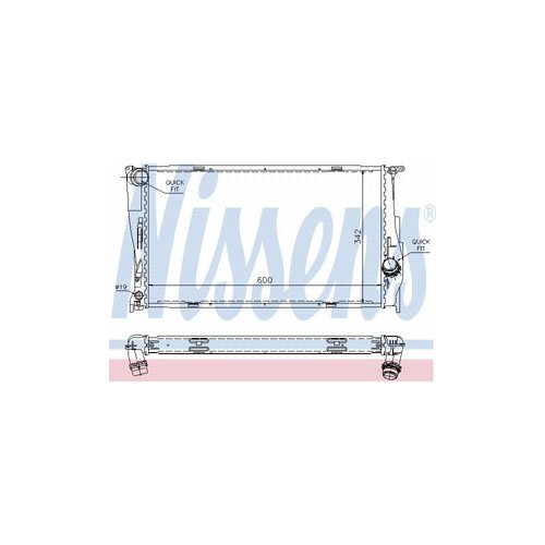 Radiators Nissens 60785A