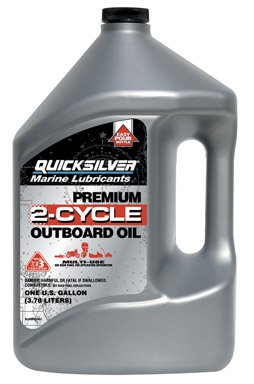 SEACHOICE (LAND&SEA) 71092858022Q01 QUICKSILVER PREMIUM 2-CYCLE OUTBOARD OIL GL Motor Oils SEACHOICE 71092858022Q01