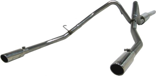 MBRP S5202409 T409-Stainless Steel Dual Split Rear Cat Back Exhaust System Cat-Back Systems Mbrp S5202409