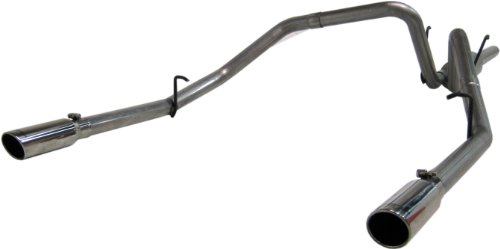MBRP S5126AL 3 Aluminized Steel Dual Split Rear Cat-Back Exhaust System Cat-Back Systems Mbrp S5126AL