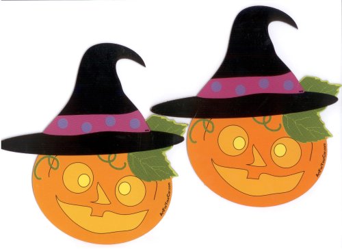 Halloween Pumpkin Car Magnets Bumper Stickers, Decals & Magnets Art For Your Car 890152001525