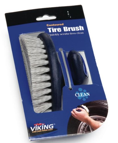 Viking Contoured Tire Brush with Deluxe Grip Car Wash Equipment Viking 827600