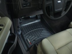 WeatherTech 441791 Custom Fit Front FloorLiner for Ford F-150 (Black) Automobilia WeatherTech 441791