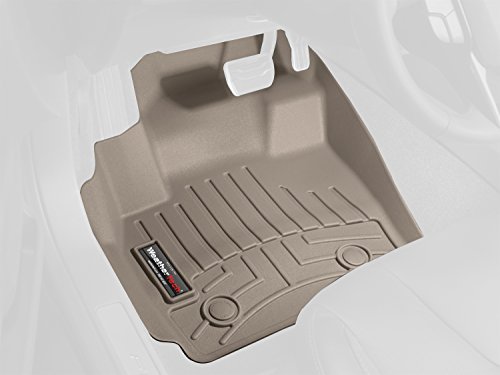 WeatherTech Custom Fit Front FloorLiner for BMW 528i/528xi, Tan Automobilia WeatherTech 451641