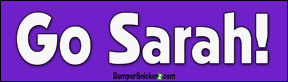 Go Sarah - 2008 Presidential Election Bumper Stickers (Large 14x4 inches) Decals BumperSnickerz ELE10052_L.pdf