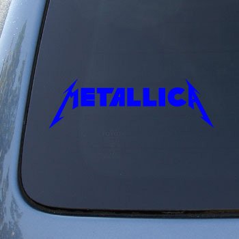 METALLICA - Vinyl Decal Sticker #A1356 | Vinyl Color: Blue Decals GraphixFX