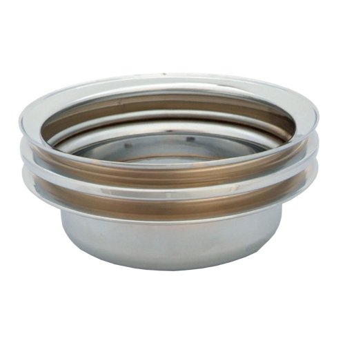 Spectre 4493 Chrome Double Belt Crankshaft Pulley for Ford 289 Crankshaft Pulleys Spectre Performance 4493