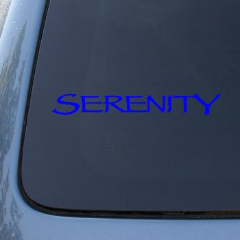 SERENITY - Firefly - Vinyl Decal Sticker #A1435 | Vinyl Color: Blue Decals GraphixFX