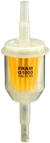 FRAM G1000 In-Line Gasoline Filter Fuel Filters Fram G1000