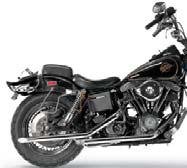 Paughco 1 3/4in. Drag Pipes - Chrome , Color: Chrome DS730E40 Complete Systems Paughco DS730E40