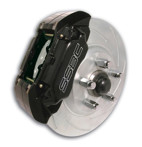 SSBC A112-7BK Disc Brake Kit with Black Calipers Brake Kits SSBC A1127BK