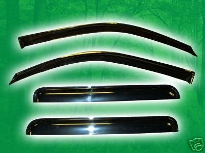 Window Visor Vent Shade - Dodge Ram 1500 Pickup Quad Cab 02-08 Body Auto Unlimited VS01RAM150002