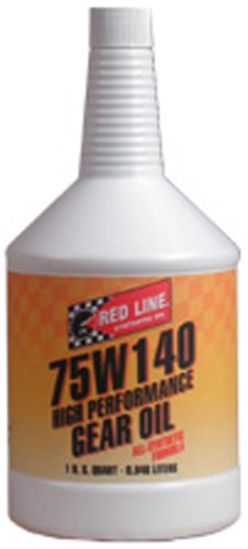 Red Line 75W140 Synthetic Gear Oil (1 Qt.) Gear Oils Red Line Oil 57914-1