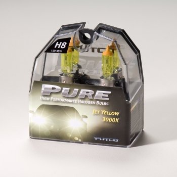 Putco Lighting 230010NB Head Light Bulb; Nitro Blue; H10 Bulb Type; Headlight Bulbs Putco Lighting 230010NB