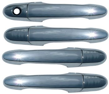 2006-2010 Chevrolet Impala Chrome Door Handle Covers 4DR Chrome Trim & Accessories Brite Chrome