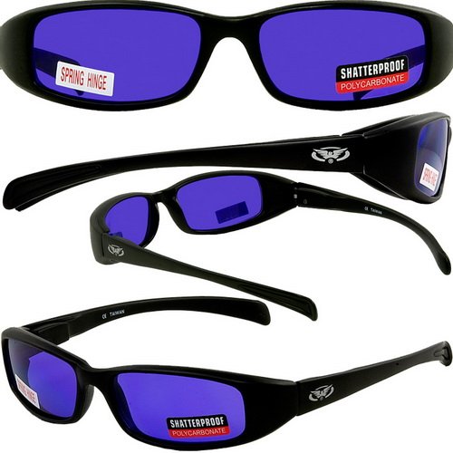 Sunglasses Global Vision Eyewear GV-NWATT-SBK-PP-1