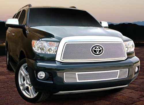 2008 Toyota Sequoia E&G CLASSICS® 2 Pc Fine Mesh Grille Grille Inserts E&G Classics 1295-0102-08