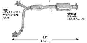 Catalytic Converters AP Exhaust Products 645894