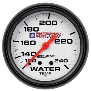 Auto Meter 5832-00407 2-5/8 Water Temp 120 240 F Mech, GM Gauge Sets Auto Meter 5832-00407