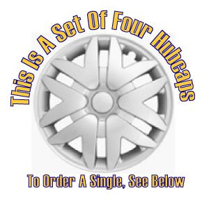 Set of Four Replica 2004 16 inch Toyota Sienna Hubcaps - Wheel Covers Hubcaps  KT-997-16-SL_AMZMAB001ONVHHC